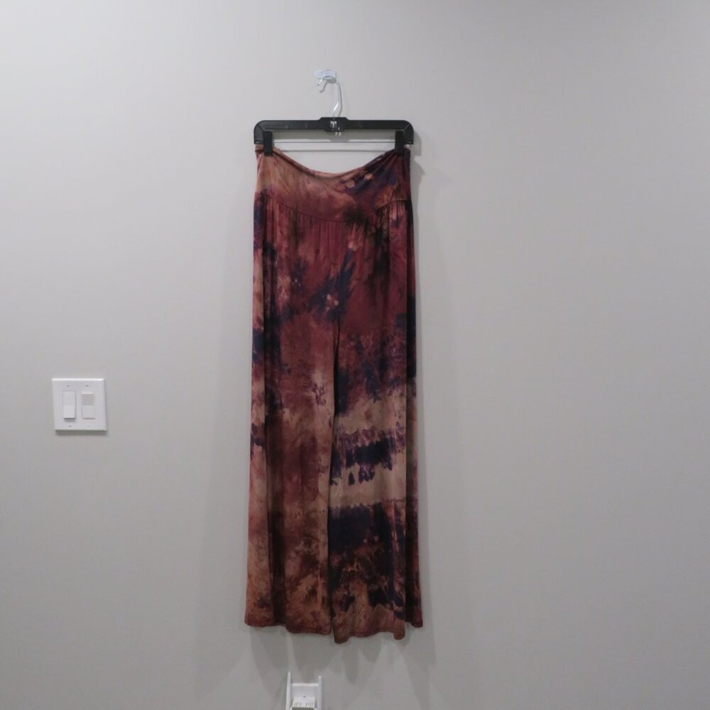 Rough and Tumble Pink Rose Tie Dye Palazzo Pants